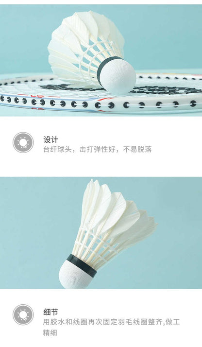 M&G Chenguang pack of 6 Training Game Durable , Sports Entertainment Badminton Flying Ball Outdoor A2 - No:AST09312