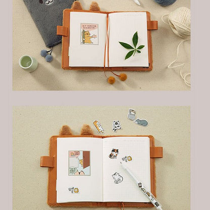 مفكرة إم آند جي مع فاصل كتب وحامل قلم، مقاس A5، رقم APYE8W27