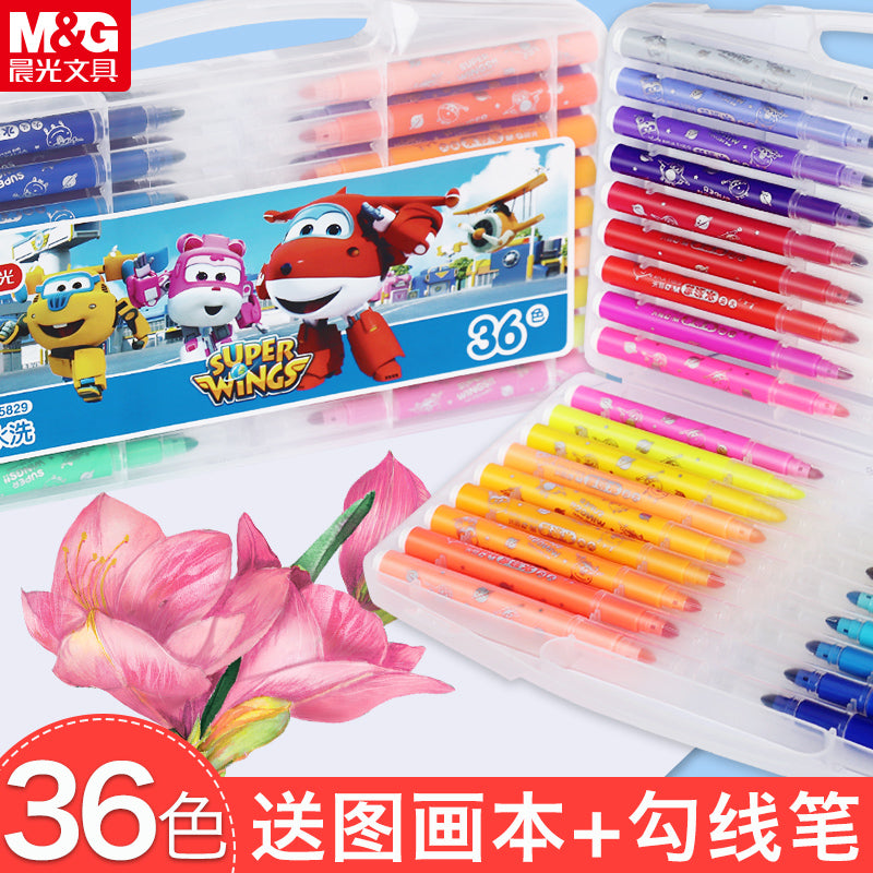 M&G Chenguang watercolor pen children kindergarten 36 colors - No:JCP95829