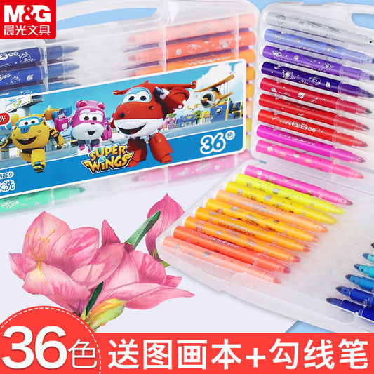 M&G Chenguang watercolor pen children kindergarten 36 colors - No:JCP95829