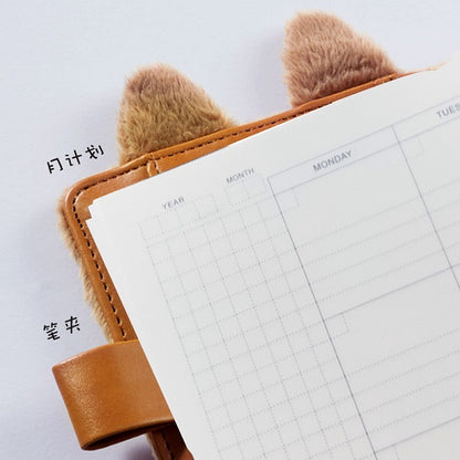 مفكرة إم آند جي مع فاصل كتب وحامل قلم، مقاس A5، رقم APYE8W27