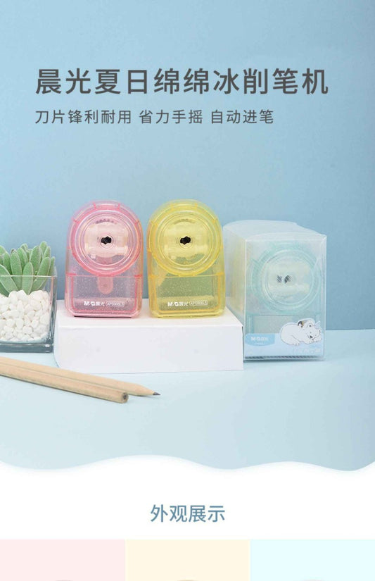 M&G Chenguang pencil sharpener summer ice adjustable - No:APS906L5