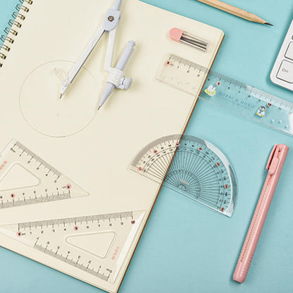 مجموعة أدوات صيفية من إم آند جي تشنغوانغ، تتضمن مسطرة وبوصلة 7 في 1 - رقم المنتج: ACS908B6