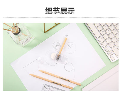 M&G Transparent Rubber Material Rotating Pencil Sharpener - No:APSN1247