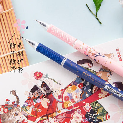 M&G Gel Fancy Pen Black Ink 0.35mm No: AGPC1802 - 1pcs