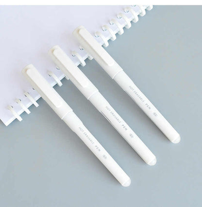 M&G Chenguang capsule replacement erasable gel pen With 3 refills blue 0.5mm - No:ARPU2001