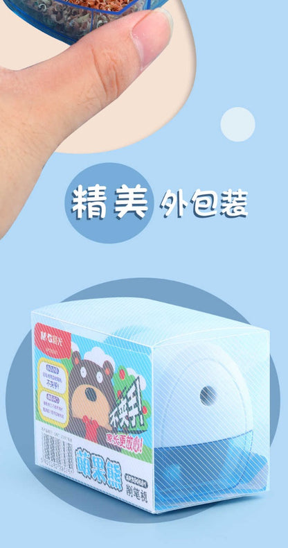 M&G Chenguang hand-shaking Mengguo Bear pencil sharpener - No:APS90681