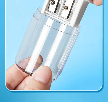 M&G Chenguang Double Hole Children's Pencil Sharpener Large Tank - 1pcs - No:APS912D4