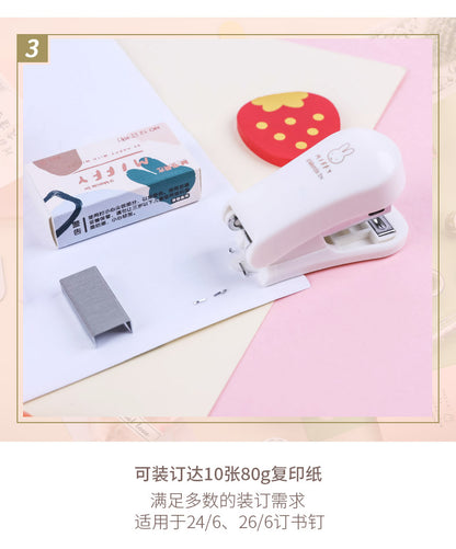 M&G Mini Stapler FBS916D6 Set Miffy with Staples - No:FBS916D6