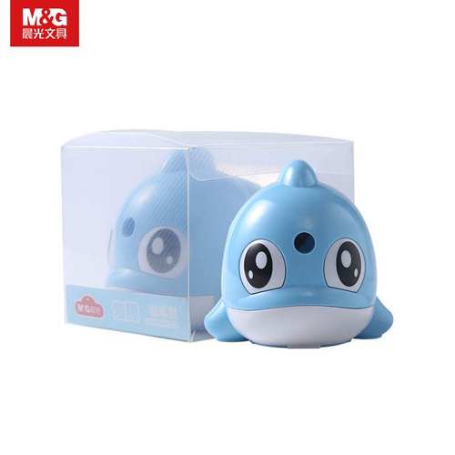 مبراة أقلام رصاص M&amp;G Chenguang Dolphin يدوية للطلاب - رقم: APS906A0 