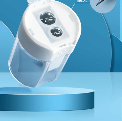 M&G Chenguang Double Hole Children's Pencil Sharpener Large Tank - 1pcs - No:APS912D4
