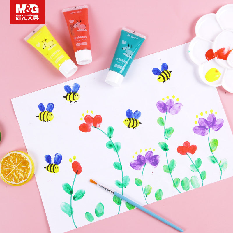 M&G Chenguang Children's finger painting paint washable set - No:APLN6559