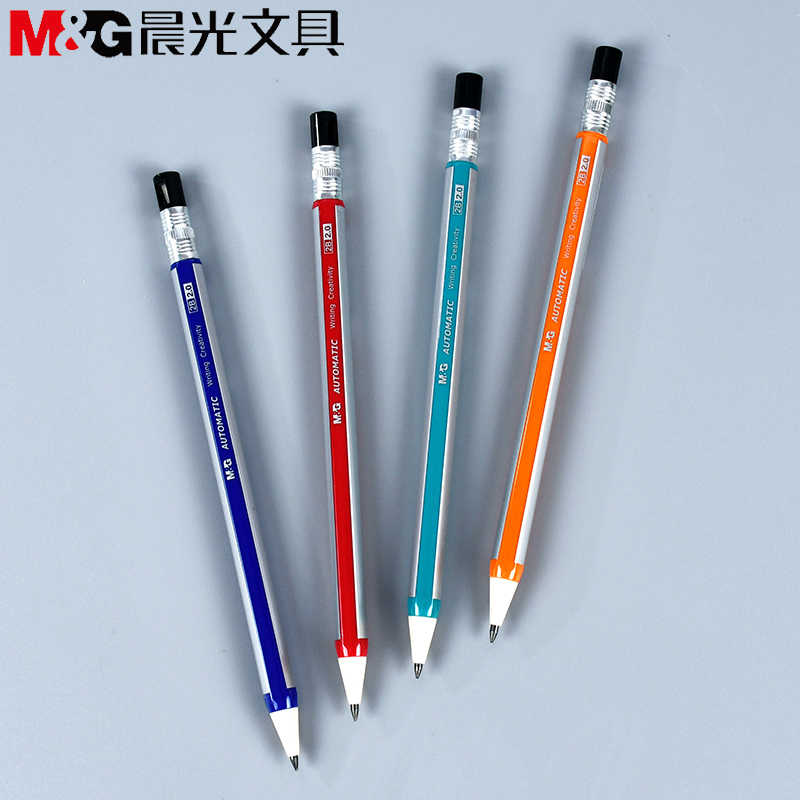 قلم رصاص ميكانيكي M&amp;G Chenguang 2B 2.0 ذو سن كبير مع مبراة مدمجة - قطعة واحدة - رقم المنتج: AMPV9301