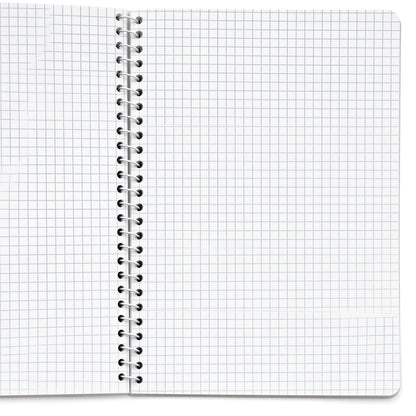 YASSIN Geometric Notebook B5 – 100 Sheets, Grid Ruled, Spiral Bound, 17 × 25 cm, 60 GSM - No: 0879