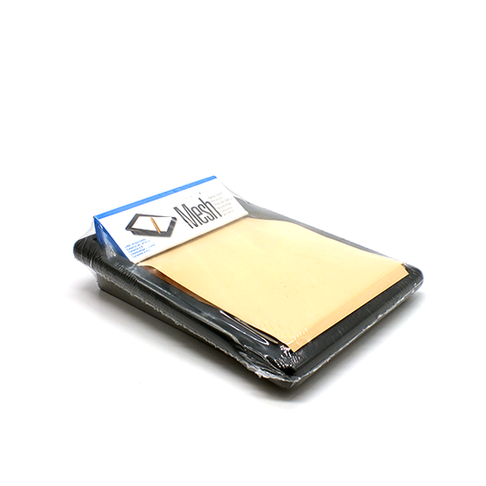 حامل مذكرات شبكي + بعض الأوراق الصغيرة 