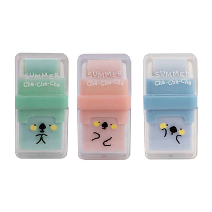 M&G Chenguang Summer Cha-Cha-Cha Eraser for Pencil with Roller - 1pcs - No:AXP963KM