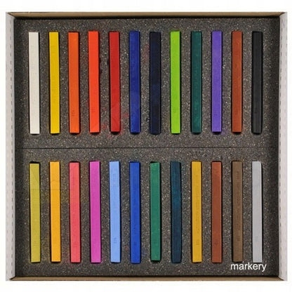 مجموعة ألوان باستيل ناعمة مربعة من كوهينور تواسون دور، 24 لونًا - رقم: 8584