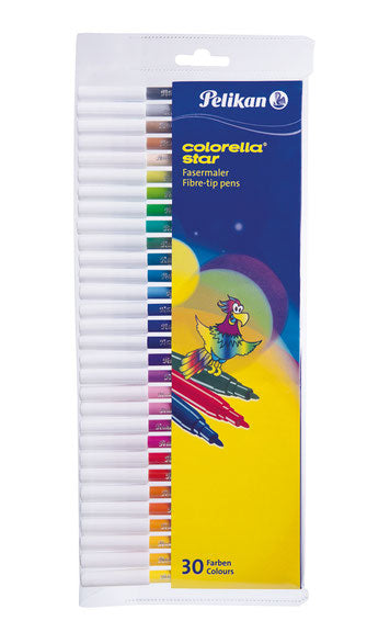 أقلام تلوين بيليكان - 30 لونًا