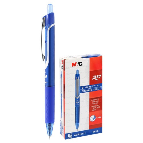 M&G Chenguang Retractable point Gel pen - R50 0.5 mm - 1pcs - No:AGPJ5471