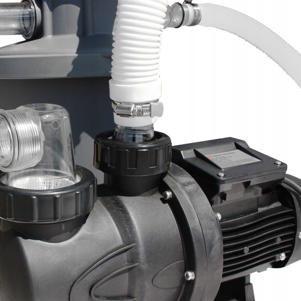 Jilong Avenli Sand Filter for Pool 6800 L/H, 30*35*60cm, Grey - No:290732eu