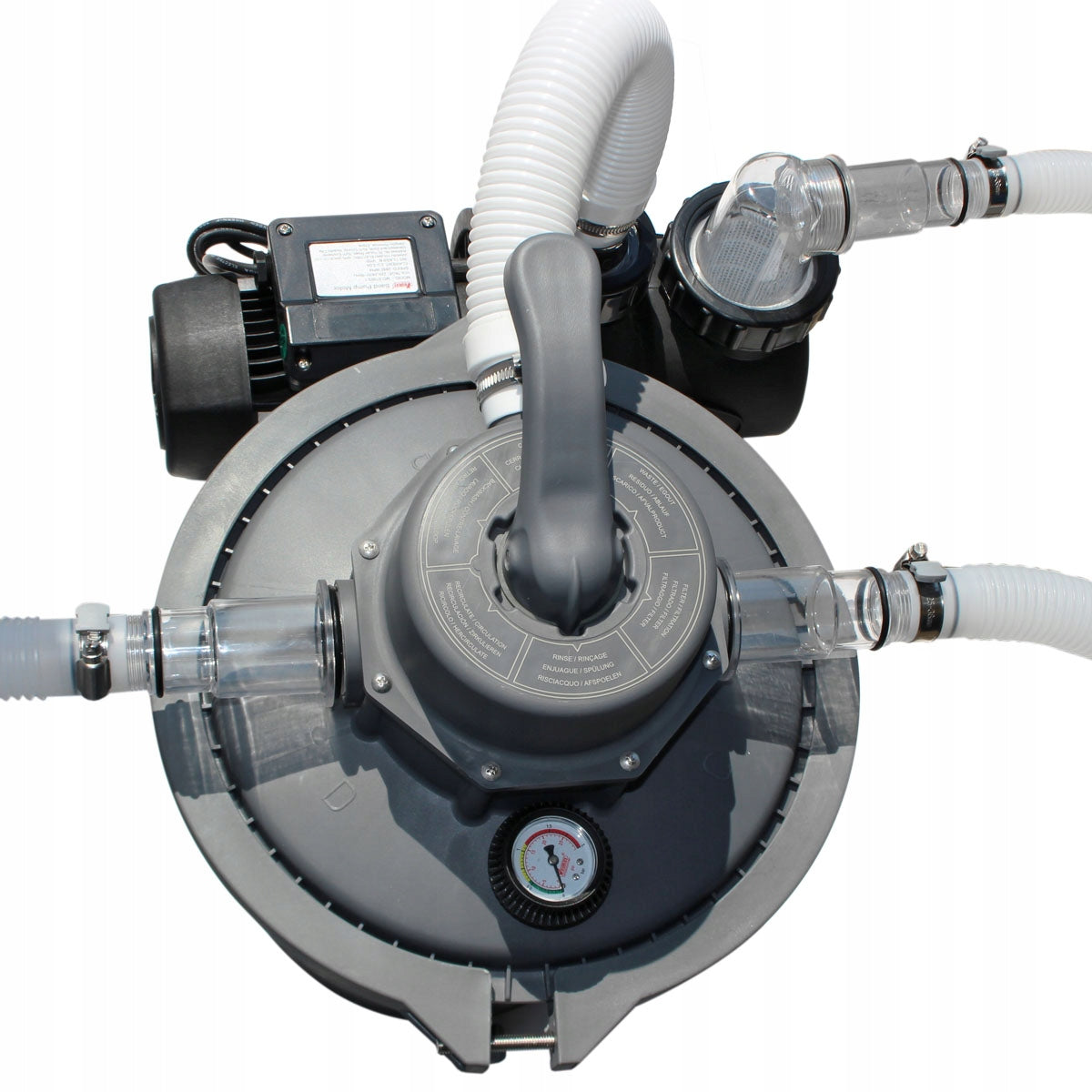 Jilong Avenli Sand Filter for Pool 6800 L/H, 30*35*60cm, Grey - No:290732eu