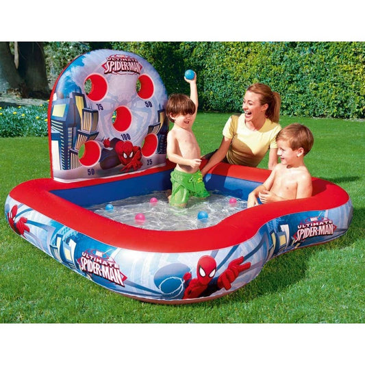 Bestway Spider-Man Interactive Pool 1.55m x 1.55m x 99cm