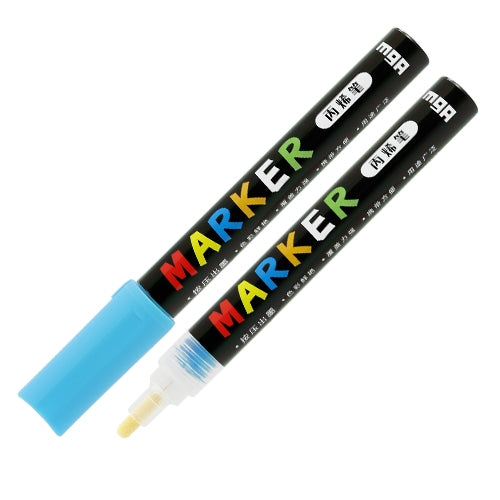 M&G Crystal Blue Acrylic Marker 2mm No: ZPLN657027