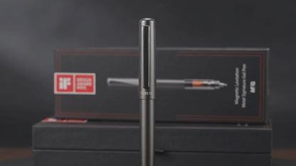 M&G Chenguang Magnetic Levitation Metal Signature Gel Pen , luxury Pen , Classy Style   – 0.7mm Blue Ink - No:  AGPUA671