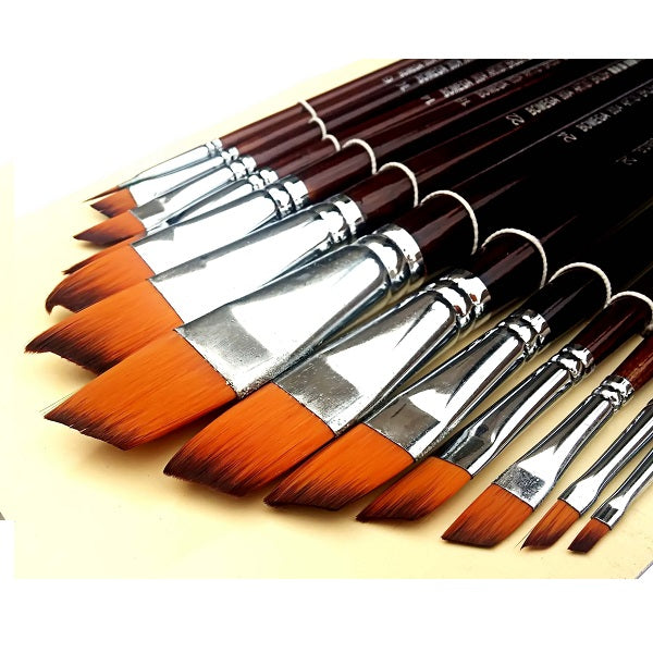 Bomega Pack of 13 Long Brush Smooth Hair (0-2-4-6-8-10-12-14-16-18-20-22-24)