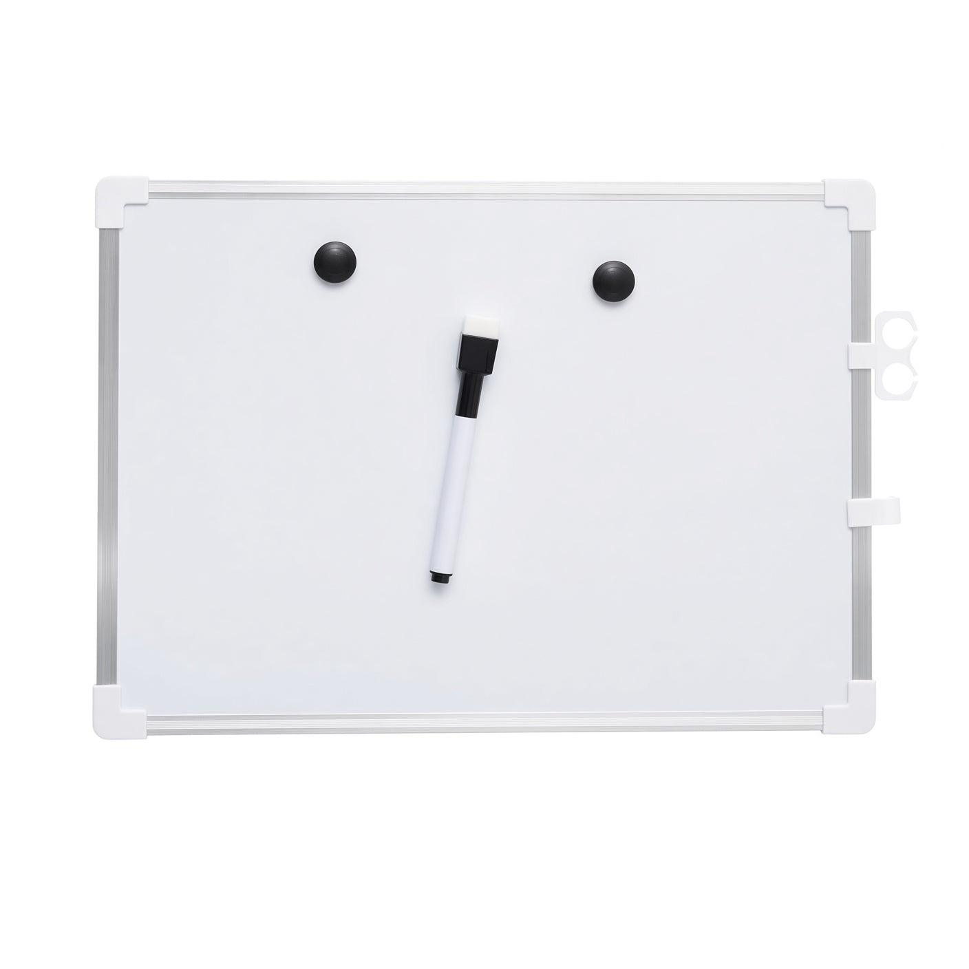 M&G Chenguang Magnetic Whiteboard 25 × 35 cm – Dry Erase Writing Board with Magnetic Surface, Marker & Eraser, Compact Whiteboard for School, Office & Home - No: ADB983AT