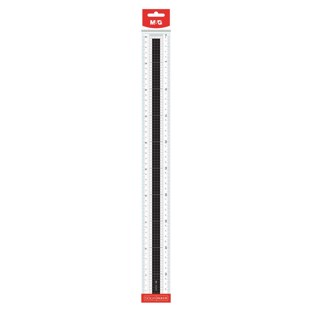 M&G Plastic Ruler 50 cm No: ARL960Y0
