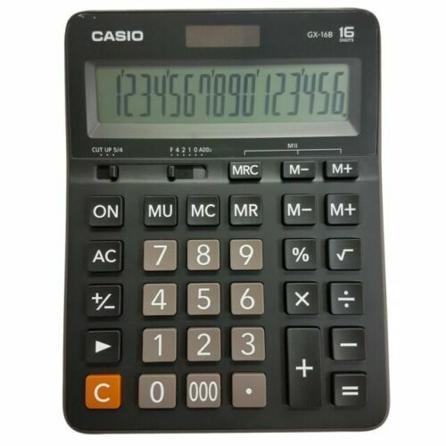 Casio Desktop Type 16 Digits Calculator - No: GX16B
