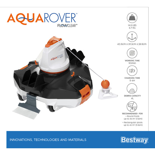 Bestway Flowclear  AquaRover Autonomous Pool Cleaning Robot - No:58622