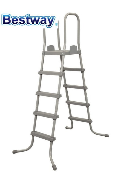 Bestway 1.32m Safety Pool Ladder Swimming Pool Stairs - No:58337