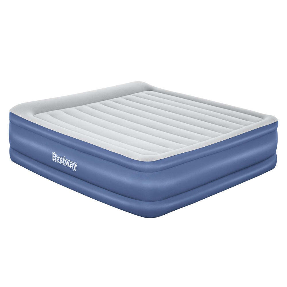 Bestway Double inflatable mattress 203x193x56 cm, with integrated pump - No:67692