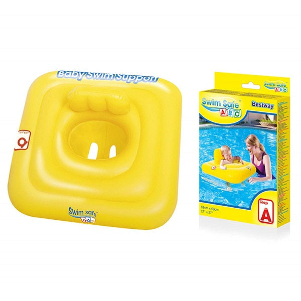 Bestway Swim Safe 27 بوصة × 27 بوصة / 69 سم × 69 سم دعامة الطفل الخطوة أ (تصميم جديد)