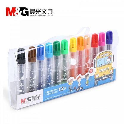 M&G Chenguang frosted watercolor pen washable - 12pcs - No:SCP90171