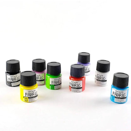 Set Of 8 Mont Marte Fabric Paint - No: 81326