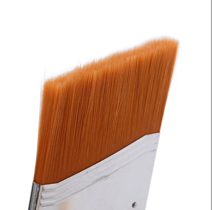 فرشاة جيسو بثلاث قطع من النايلون بمقبض خشبي - رقم المنتج: A6085X