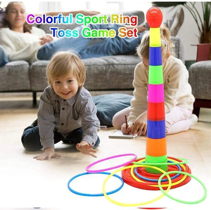 لعبة ذهنية: لعبة رمي الحلقات الملونة - رقم: 369