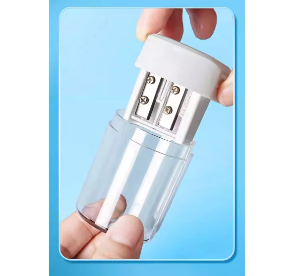 M&G Chenguang Double Hole Children's Pencil Sharpener Large Tank - 1pcs - No:APS912D4