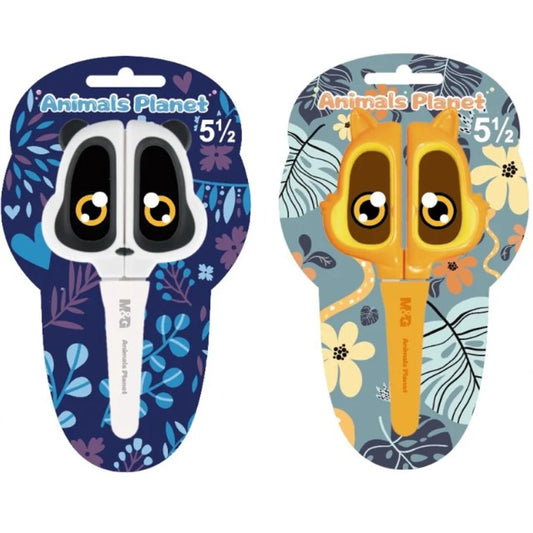 M&G Chenguang Cute Paper Cutting Scissors Animals 135mm - No:ASS913N8