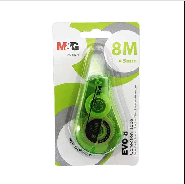 M&G Chenguang Evo 8 Correction Tape Self-Adhesive 5Mm 8M - No:ACT55271