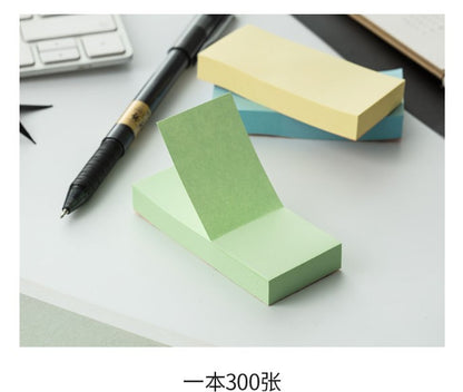 إم آند جي تشنغوانغ، ١٠٠ ورقة من الملاحظات اللاصقة بثلاثة ألوان، ملصقات لاصقة للأسماء، ٧٦ × ٣٤ مم - رقم: YS-14
