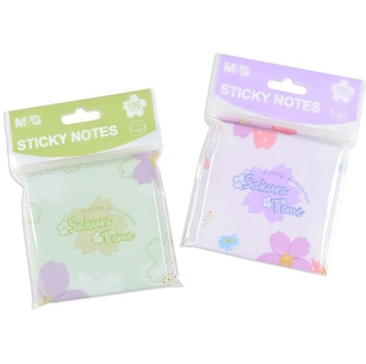 M&G Chenguang Sakura sticky notes 100sheets - No:YS-444