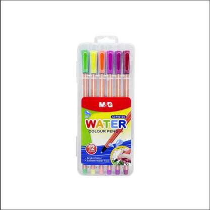 M&G Chenguang Flowmaster Water Color Pen 12 colors - No:ACP901DN