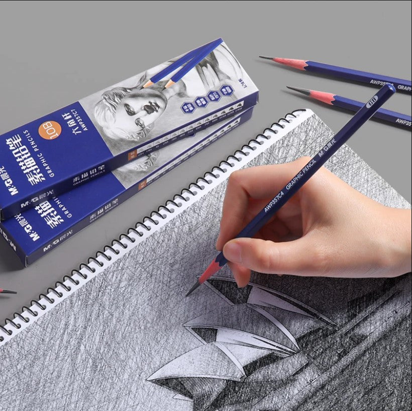 M&G Chenguang Sketch Charcoal Pencil Professional Painting - Hard- No:AWP357D3