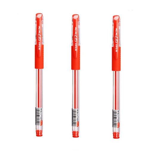 M&G Chenguang Q7 classic gel pens 0.5mm - Red - 1pcs- No:AGP30173