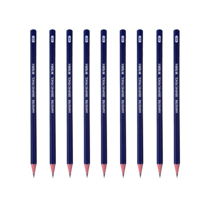 M&G Chenguang 8B Hexagonal Wooden Pencil Art Exam Sketching Pencil - 1pcs - No:AWP357C6