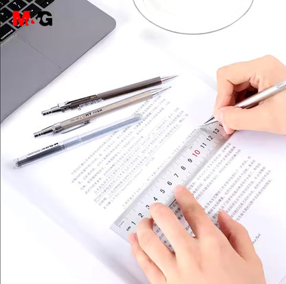 قلم رصاص ميكانيكي أوتوماتيكي من إم آند جي تشنغوانغ، مصنوع من المعدن والحديد، بسماكة 0.7 مم - رقم الموديل: MP1001